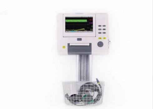 7 اینچ صفحه نمایش چند اینچ - پارامتر مانیتور بیمار تشخیص خودکار حرکت جنین با ضبط حرارتی داخلی