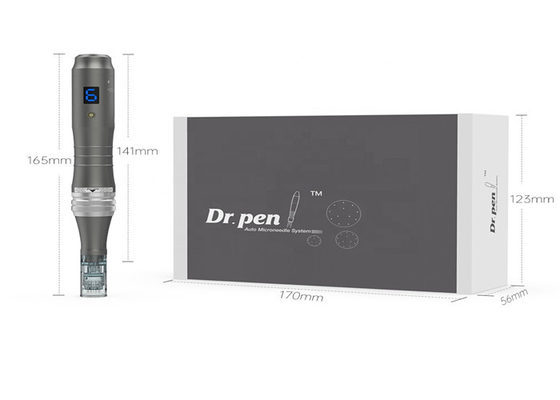 قلم میکرونیدلینگ برقی 6 سرعته با صفحه نمایش دیجیتال 0-2.5 میلی متر طول سوزن قابل تنظیم