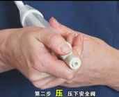 یکبار مصرف یکبار مصرف دستی خلاء خلاء توصیه شده توسط WHO 1 سرنگ با 2 کانول