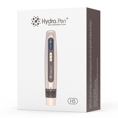 قلم درما میکرونیدلینگ Hydra Pen H5 با خروجی سرم قابل تنظیم EMS MTS کاهش جای زخم، خطوط ریز و چین و چروک
