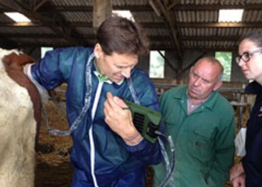 اسکنر فوق صوتی کوچک دامپزشکی