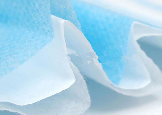 ماسک های یکبار مصرفی آبی موج برای کووید-19