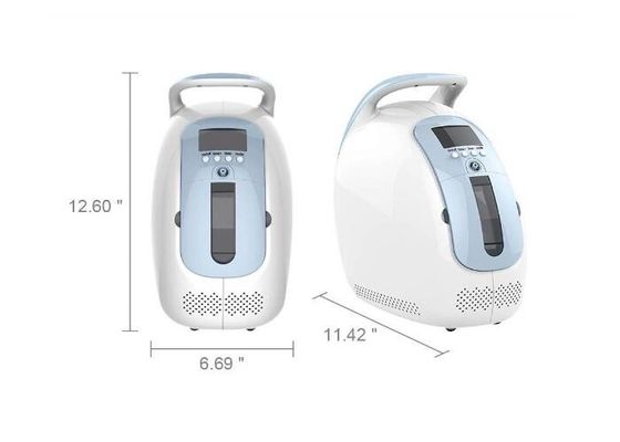 استفاده از اکسیژن قابل حمل کنسانتره اکسیژن با آداپتور اتومبیل 1 ~ 5L / Minute Noise ≤45dB